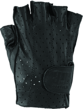 Load image into Gallery viewer, Kuryakyn Leather By River Road Tucson Shorty Gloves Black - Medium