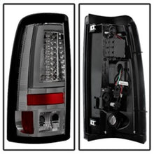 Load image into Gallery viewer, Spyder Chevy Silverado 1500/2500 99-02 Version 2 LED Tail Lights - Smoke ALT-YD-CS99V2-LED-SM