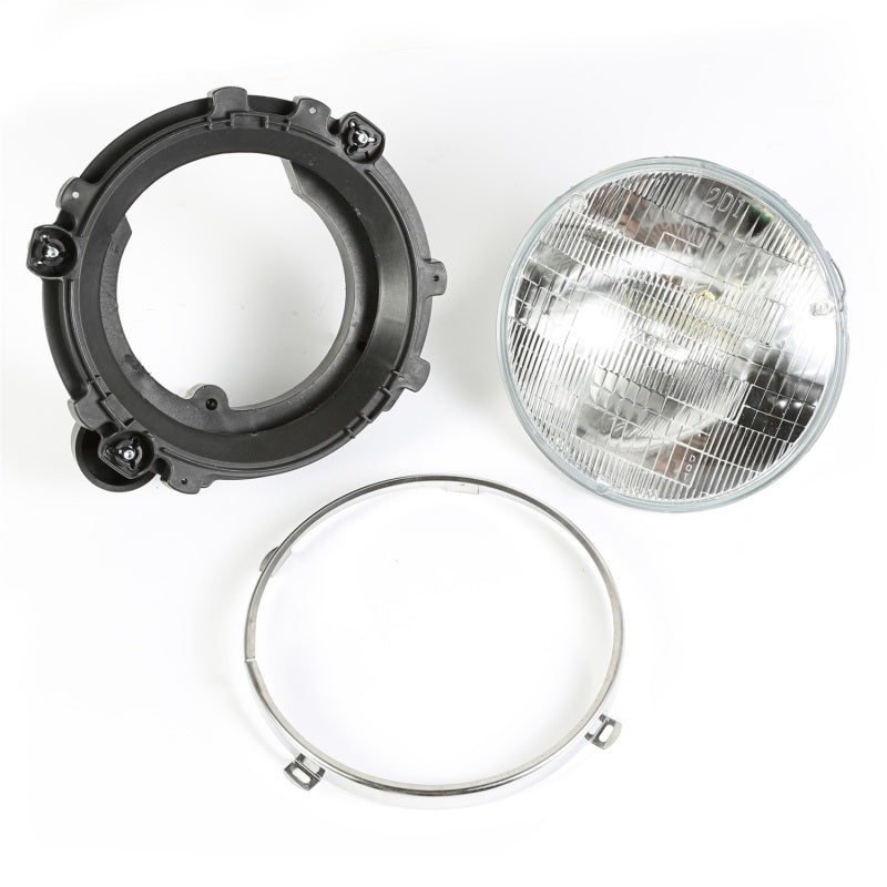 Omix Headlight Assy With Bulb LH 97-06 Wrangler TJ