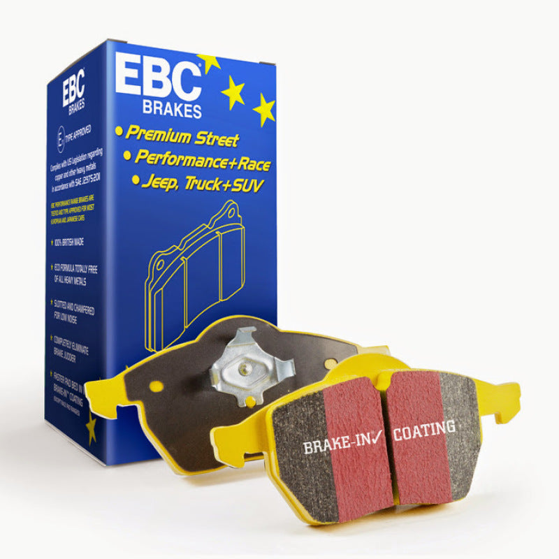 EBC 11-14 Ford Edge 2.0 Turbo Yellowstuff Front Brake Pads