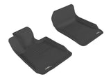 3D MAXpider 2006-2011 BMW 3 Series E90/E92 Kagu 1st Row Floormat - Black