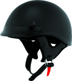 Skid Lids Traditional Helmet Flat Black - Small