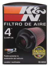 Load image into Gallery viewer, K&amp;N Universal Air Filter (4in. Flange / 6in. Base OD / 4-5/8in. Top OD / 6in. Height)