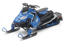 Load image into Gallery viewer, New Ray Toys Polaris Switchback Pro-X 800 Snowmobile (Blue)/ Scale - 1:16