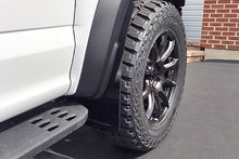 Load image into Gallery viewer, Rally Armor 17-20 Ford F-150 Raptor Gen 2 Black UR Mud Flap w/Dark Grey Logo