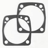 Twin Power Base Gasket 3 5/8 Inch Bore .020 Rubber Covered Steel Replaces 84-99 Evo BT Pair