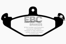 Load image into Gallery viewer, EBC 08+ Lotus 2-Eleven 1.8 Supercharged Greenstuff Rear Brake Pads