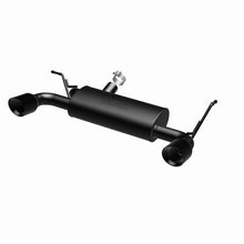 Load image into Gallery viewer, MagnaFlow 07-17 Jeep Wrangler JK 3.8/3.6L Dual Split Rear Exit Black Axle-Back Exhaust