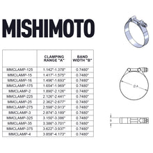 Load image into Gallery viewer, Mishimoto 1.25 Inch Stainless Steel T-Bolt Clamps