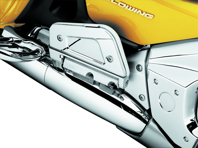 Kuryakyn Passenger Floorboard Cover 01-17 Honda GL1800 Chrome