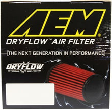 Load image into Gallery viewer, AEM Dryflow Conical Air Filter 5.5in Base OD / 4.75in Top OD / 5in Height