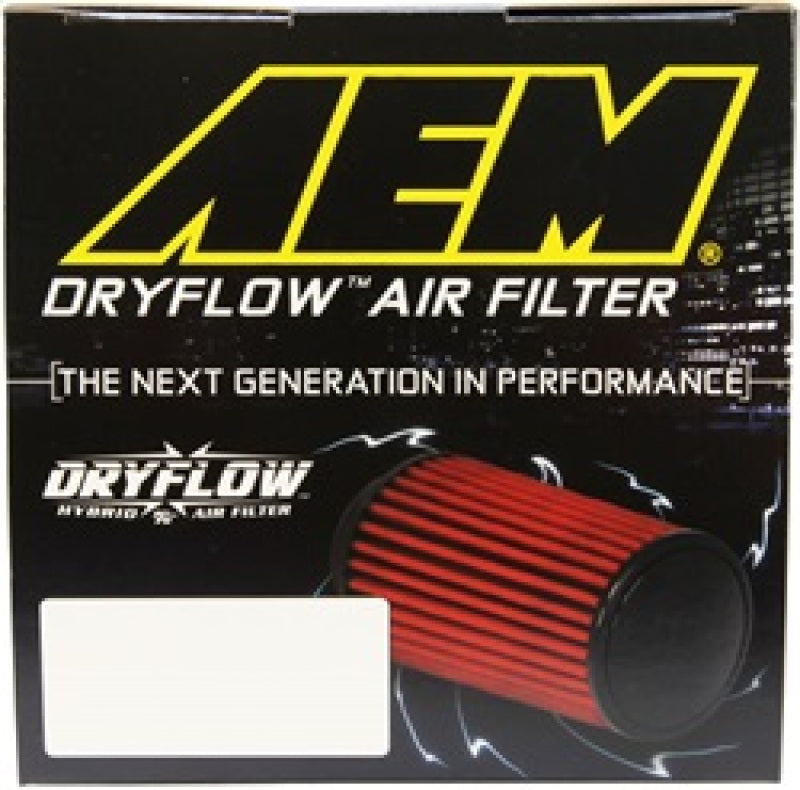 AEM Dryflow 3in. X 5in. Round Tapered Air Filter