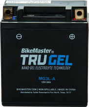 Load image into Gallery viewer, BikeMaster Trugel Battery MG3L-A