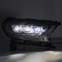 Load image into Gallery viewer, AlphaRex 19-21 Ford Ranger NOVA LED Proj Headlight Plnk Style Alpha Blk w/Activ Light/Seq Signal/DRL