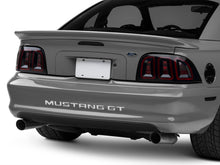 Load image into Gallery viewer, Raxiom 96-98 Ford Mustang Icon LED Tail Lights- Black Housing (Smoked Lens)