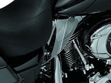 Load image into Gallery viewer, Kuryakyn Saddle Shields Heat Deflectors 08 Touring Smoke