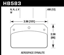 Load image into Gallery viewer, Hawk Ferro-Carbon Black Powder Coat HPS Street Brake Pads - 12mm Pad Thickness