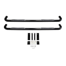 Load image into Gallery viewer, Westin 2019 Chevrolet Silverado/Sierra 1500 Crew Cab E-Series 3 Nerf Step Bars - Black