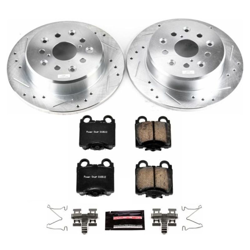 Power Stop 98-05 Lexus GS300 Rear Z23 Evolution Sport Brake Kit