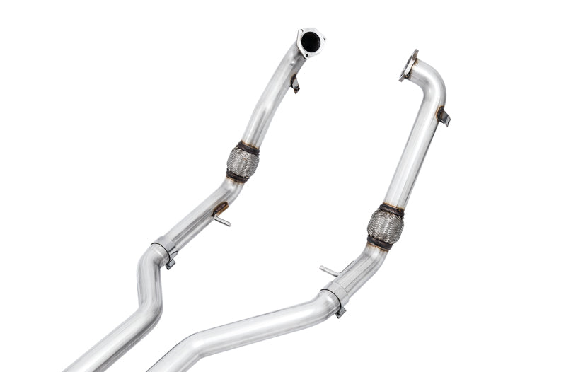 AWE Tuning Audi B9 S5 Sportback Track Edition Exhaust - Non-Resonated (Black 102mm Tips)