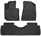 Husky Liners 2016 Kia Soul Weatherbeater Black Front & 2nd Seat Floor Liners (Footwell Coverage)