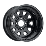 ITP Delta Steel 14x7 / 4x110 BP / 2+5 Offset Black Wheel