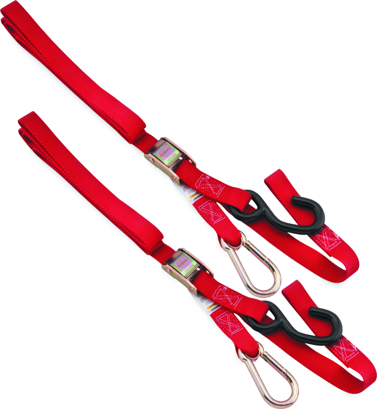 BikeMaster Tiedown Carabiner Softhook - Red