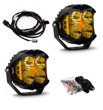 Load image into Gallery viewer, Baja Designs LED Lights - LP4 Pro Driving/Combo Amber (Pair)