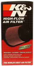 Load image into Gallery viewer, K&amp;N Filter Universal Rubber Filter 3  Flange 4 1/2 Base inch 3 1/2 inch Top 5 3/4 inch Height