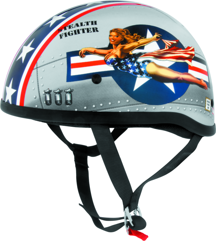 Skid Lids Bomber Pinup Original Helmet - Medium