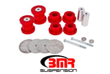 BMR 16-17 6th Gen Camaro Rear Cradle Bushing Kit (Polyurethane) - Red