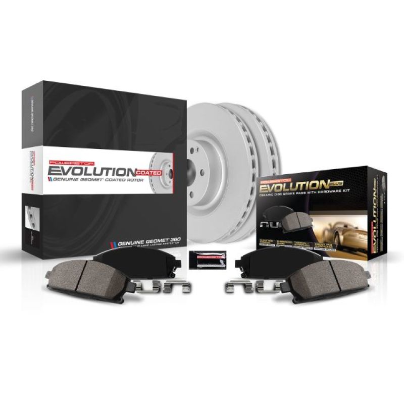 Power Stop 10-12 Lexus HS250h Rear Z17 Evolution Geomet Coated Brake Kit