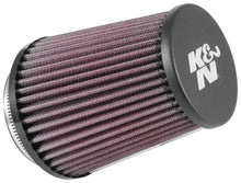 Load image into Gallery viewer, K&amp;N Universal Rubber Filter 3in Flg 4-1/2inch OD B / 2-1/4inch H - Black Top