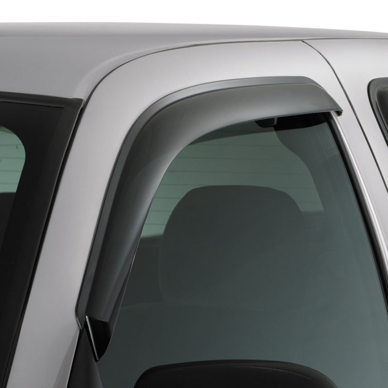 AVS 08-18 Dodge Challenger Ventvisor Outside Mount Window Deflectors 2pc - Smoke