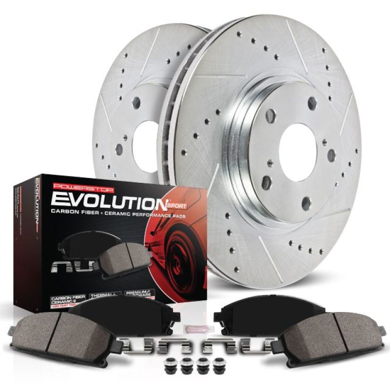 Power Stop 03-05 Infiniti G35 Rear Z23 Evolution Sport Brake Kit