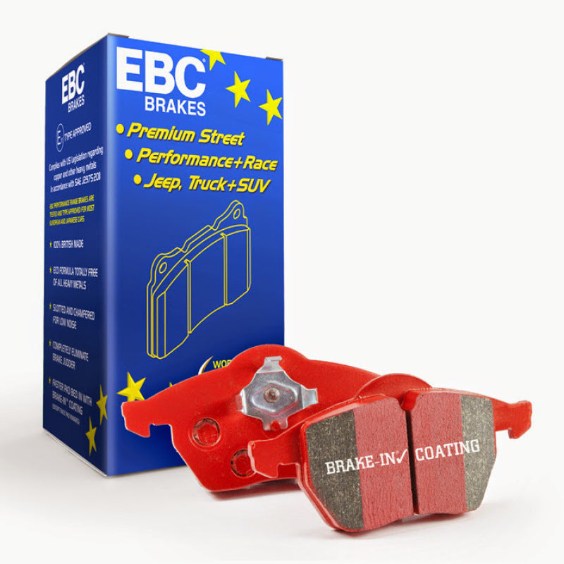 EBC 04-06 Saab 9-2X 2.0 Turbo Redstuff Front Brake Pads