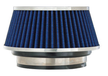 Load image into Gallery viewer, Spectre Adjustable Conical Air Filter 2-1/2in. Tall (Fits 3in. / 3-1/2in. / 4in. Tubes) - Blue