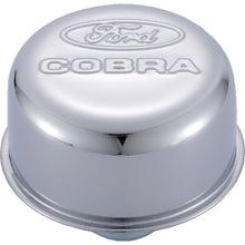 Load image into Gallery viewer, Ford Racing Chrome Breather Cap w/ Ford Cobra Logo