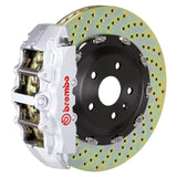 Brembo 00-06 X5 (E53) Front GT BBK 8 Piston Cast 380x34 2pc Rotor Drilled-Silver