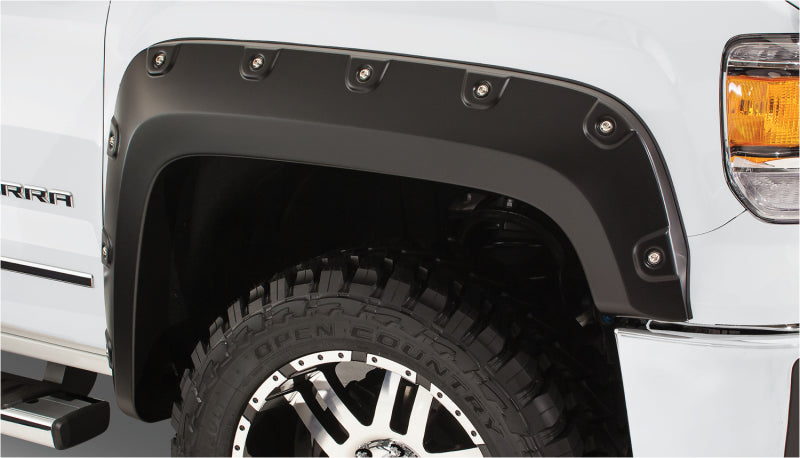 Bushwacker 06-14 Nissan Frontier Styleside Boss Pocket Style Flares 4pc 58.6in Bed - Black