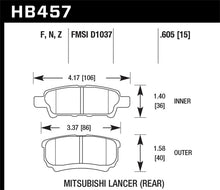 Load image into Gallery viewer, Hawk Performance Ceramic Street Brake Pads