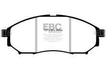 Load image into Gallery viewer, EBC 08-13 Infiniti EX35 3.5 Redstuff Front Brake Pads