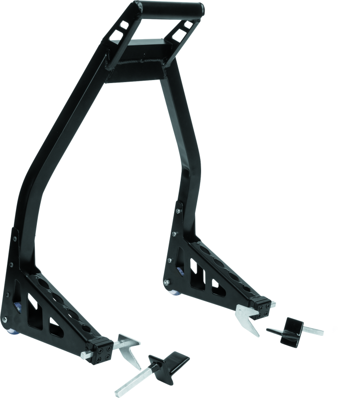 BikeMaster Universal Aluminum Stand - Rear - Black