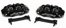 Load image into Gallery viewer, Wilwood Narrow Superlite 4R Rear Caliper &amp; Bracket Kit - Black 97-13 C5/C6 Corvette w/ OEM Rotors