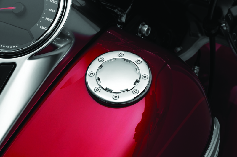 Kuryakyn Vented Flush Mount Gas Cap Chrome