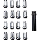 ITP Lug Nuts (Box of 20) w/ Key - 12x1.5 Splined 60 Deg Tapered - Chrome