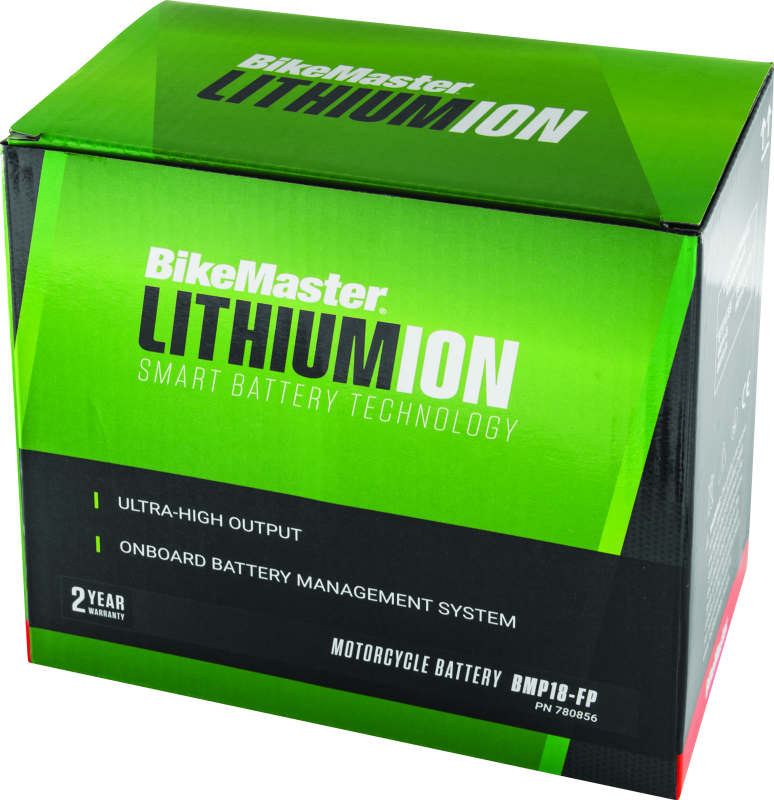 BikeMaster Lithium Ion 2.0 Battery BMP18-FP