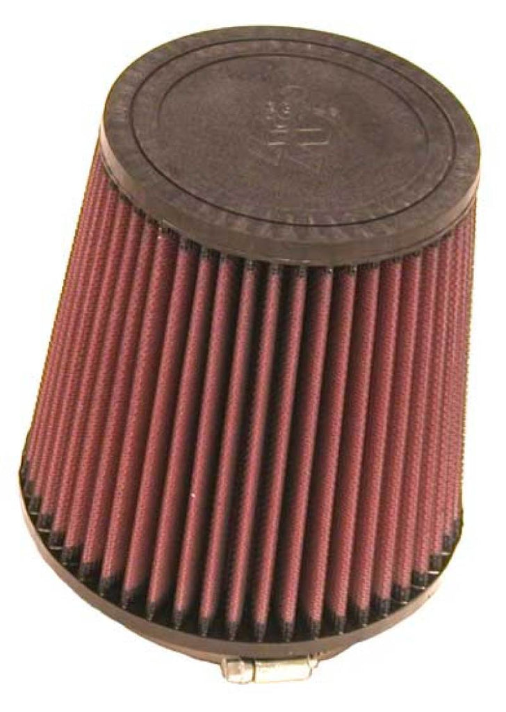 K&N Filter Universal Rubber Filter Round Tapered 4.5in  Flange 5.875in Base 4.5 inch Top 6in  Height