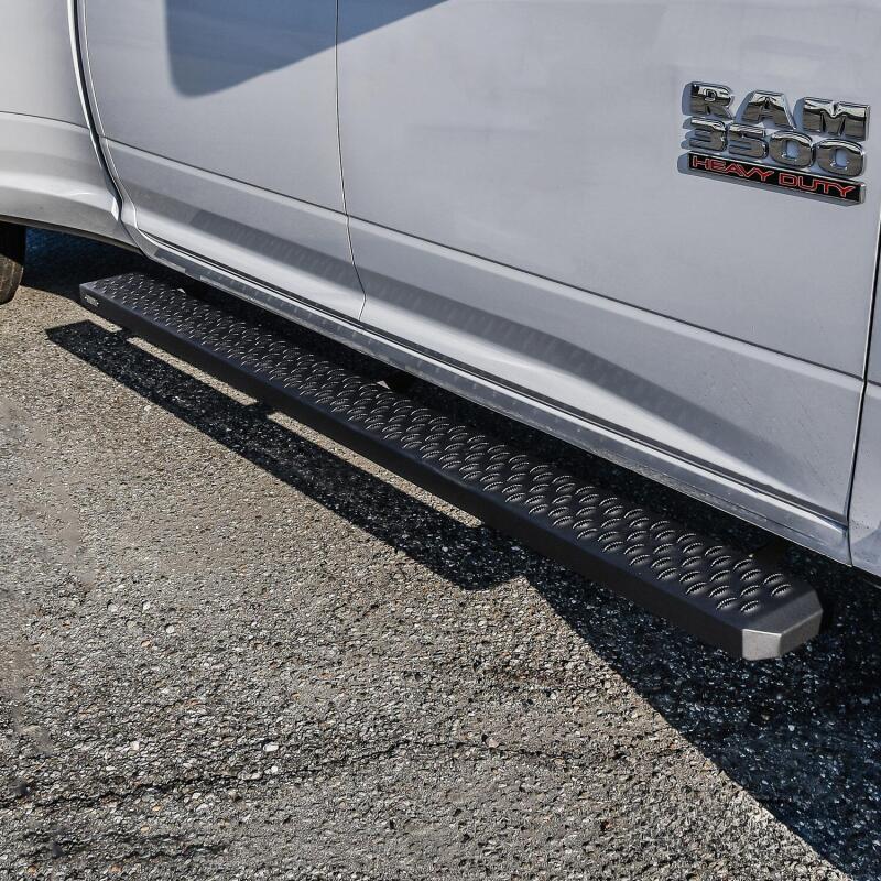 Westin Grate Steps Running Boards 83 in - Textured Black