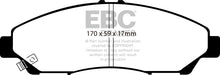 Load image into Gallery viewer, EBC 07-13 Acura MDX 3.7 Greenstuff Front Brake Pads